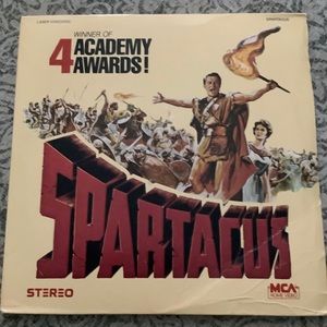 Spartacus Laser Disc Movie 2 discs
